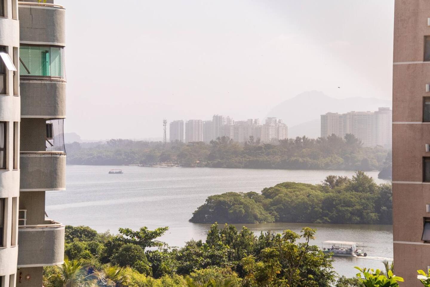 Rio De Janeiro Apartamento Frente Mar Na Barra Bagian luar foto