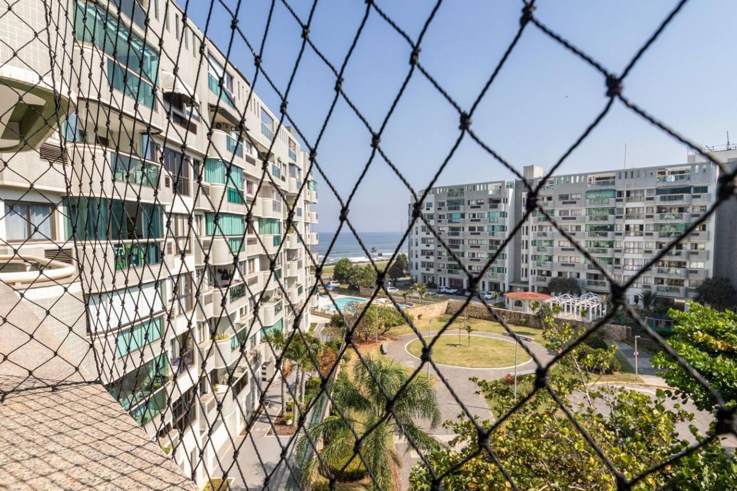 Rio De Janeiro Apartamento Frente Mar Na Barra Bagian luar foto