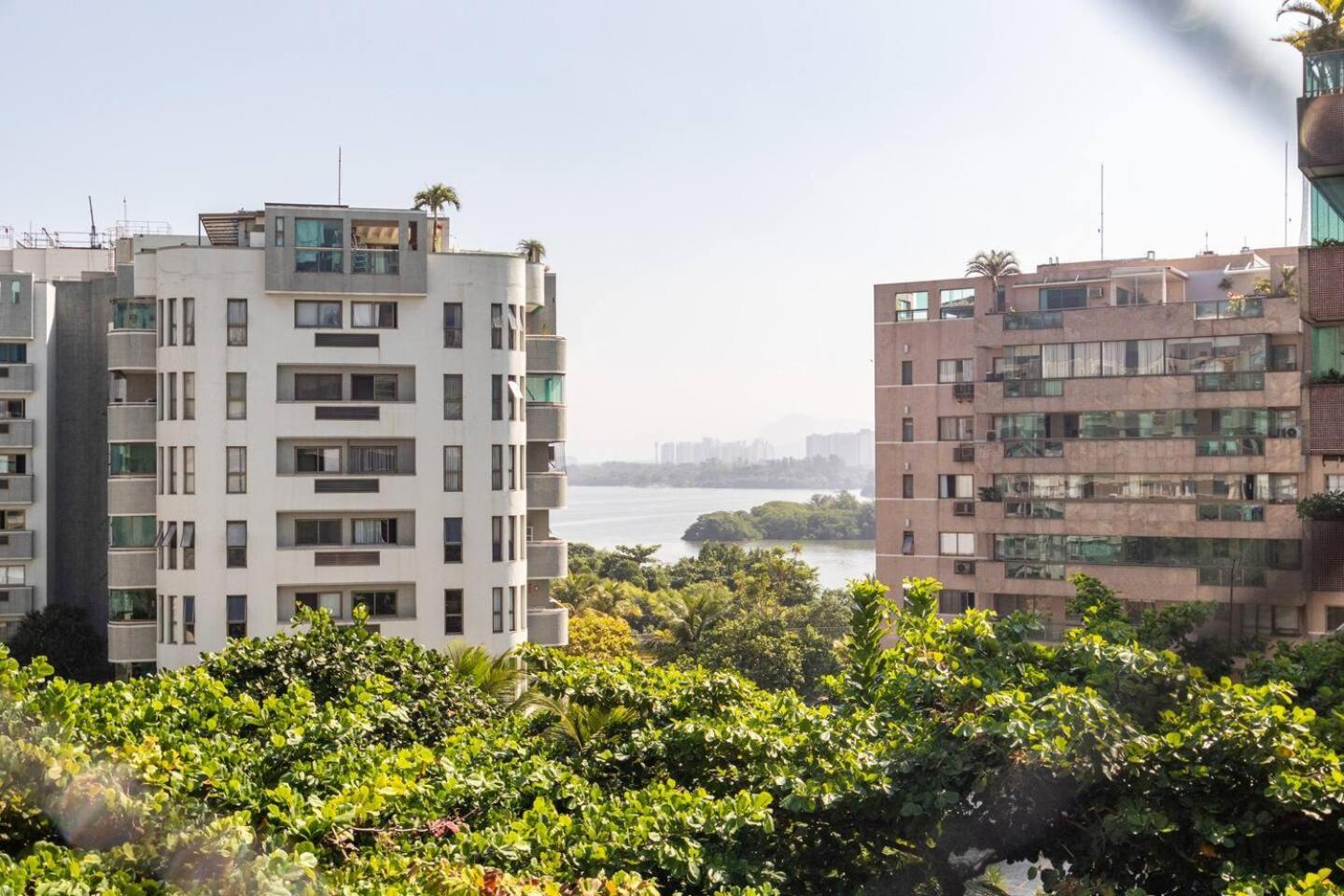 Rio De Janeiro Apartamento Frente Mar Na Barra Bagian luar foto