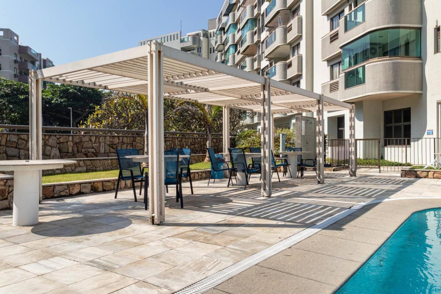 Rio De Janeiro Apartamento Frente Mar Na Barra Bagian luar foto