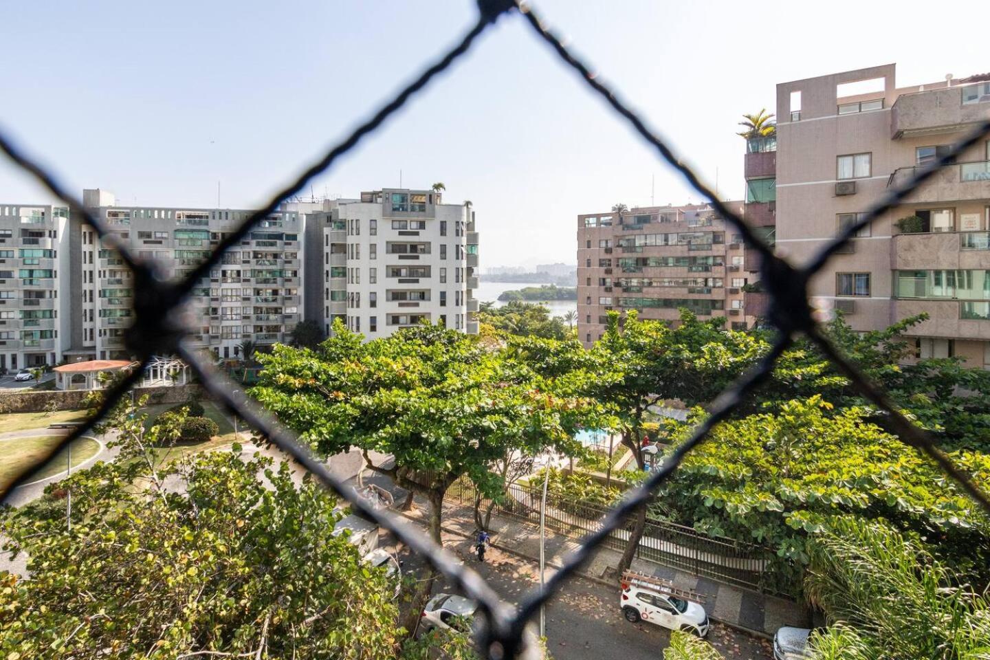 Rio De Janeiro Apartamento Frente Mar Na Barra Bagian luar foto