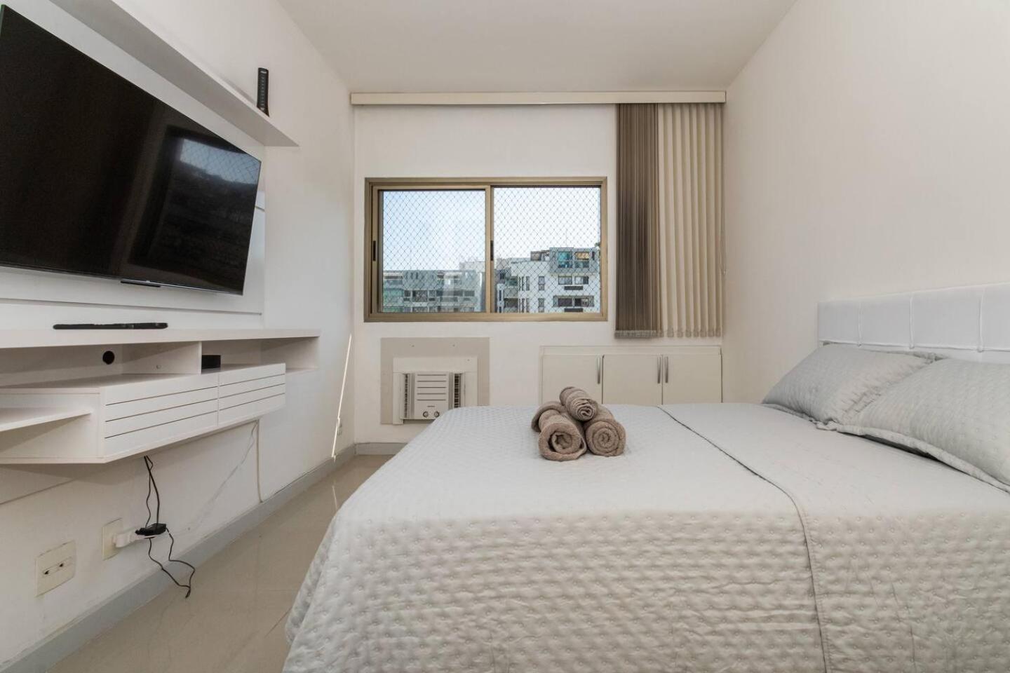 Rio De Janeiro Apartamento Frente Mar Na Barra Bagian luar foto
